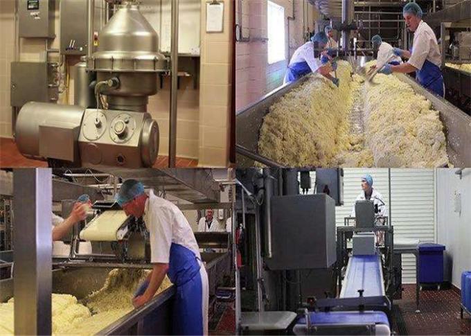 완전히 자동적인 요구르트 생산 라인 1000L는 치즈 가공 기계를 맛을 냈습니다