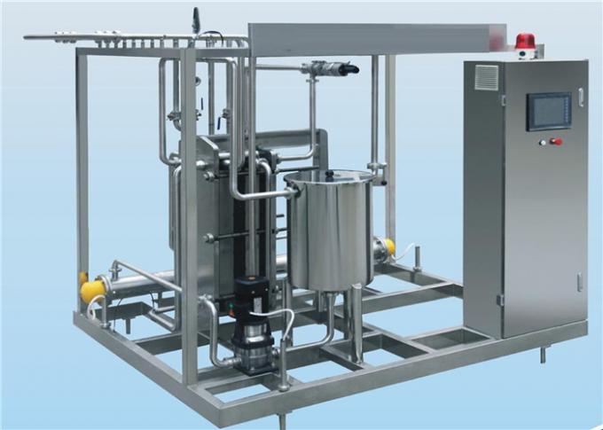 2000LPH 자동적인 우유 저온 살균법 기계/UHT 우유 처리 공장
