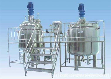 중국 GMP 약 약을 위한 액체 섞는 탱크 전기 난방/증기 난방 공장
